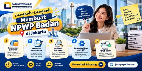 Langkah-Langkah Membuat NPWP Badan di Jakarta