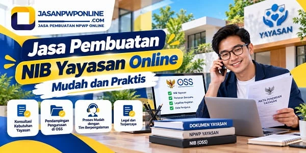 Jasa Pembuatan NIB Yayasan