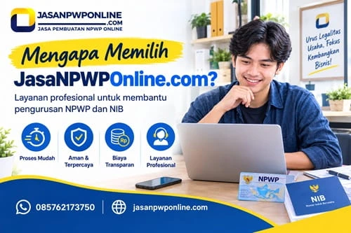 JasaNPWPOnline.com membantu penjual Shopee memahami proses pengurusan NPWP dengan layanan pendampingan administrasi.